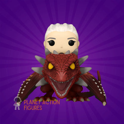 House Of The Dragon: Rhaenys Targaryen with Meleys: POP! Rides Deluxe Vinyl Funko