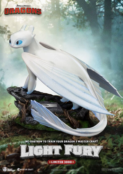 How To Train Your Dragon 3: Light Fury: Master Craft Statue - Beast Kingdom Toys Statue
