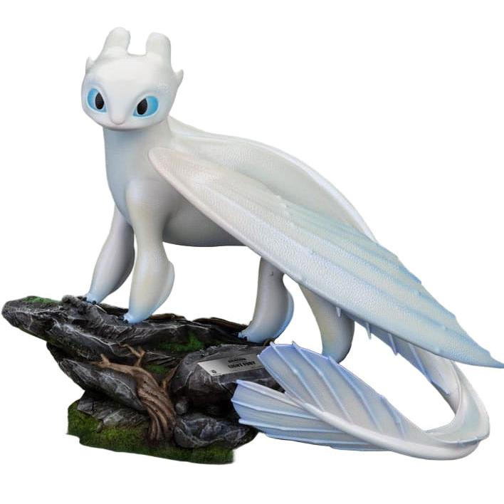 How To Train Your Dragon 3: Light Fury: Master Craft Statue - Beast Kingdom Toys Statue