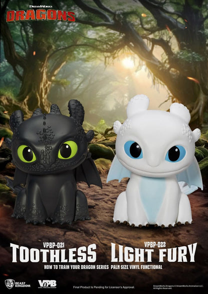 How To Train Your Dragon: Light Fury: Vinyl Piggy Bank - Beast Kingdom Toys Piggy Bank