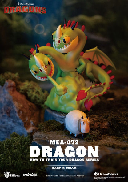 How to train your Dragon Mini Egg Attack Blind Box Figures Series Assortment Box Qty 6 - Beast Kingdom Toys Mini-figures, Blind Boxes