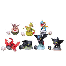 How to train your Dragon Mini Egg Attack Blind Box Figures Series Assortment Box Qty 6 - Beast Kingdom Toys Mini-figures, Blind Boxes
