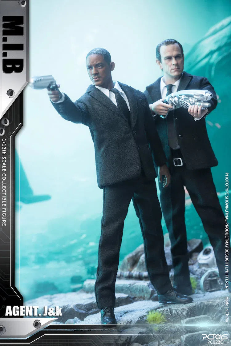 The Black Suit Agents: PCTOYS: PC022C: 1/12 Scale