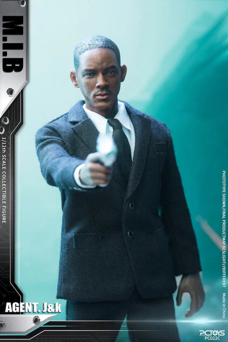 The Black Suit Agents: PCTOYS: PC022C: 1/12 Scale: PcToys