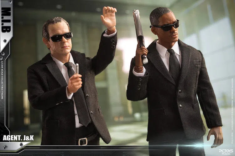The Black Suit Agents: PCTOYS: PC022C: 1/12 Scale: PcToys