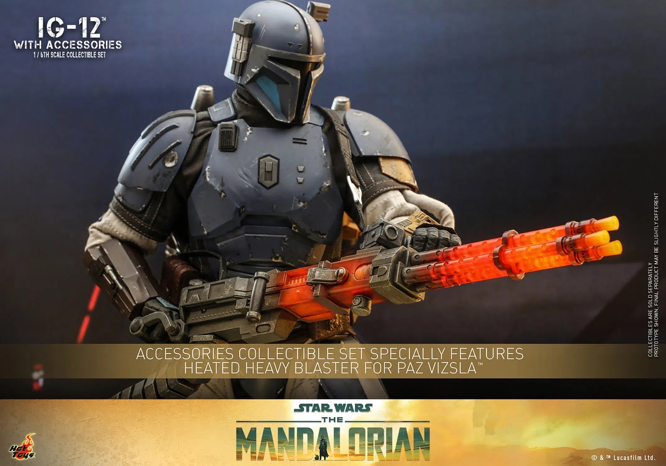 IG-12: With Accessories: Star Wars: The Mandalorian Hot Toys