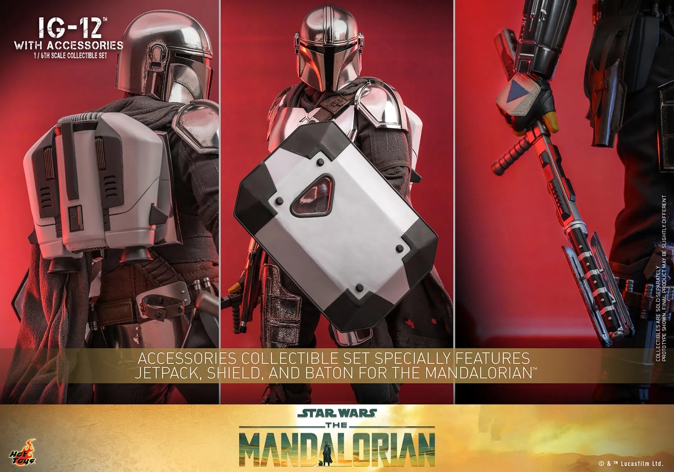 IG-12: With Accessories: Star Wars: The Mandalorian Hot Toys