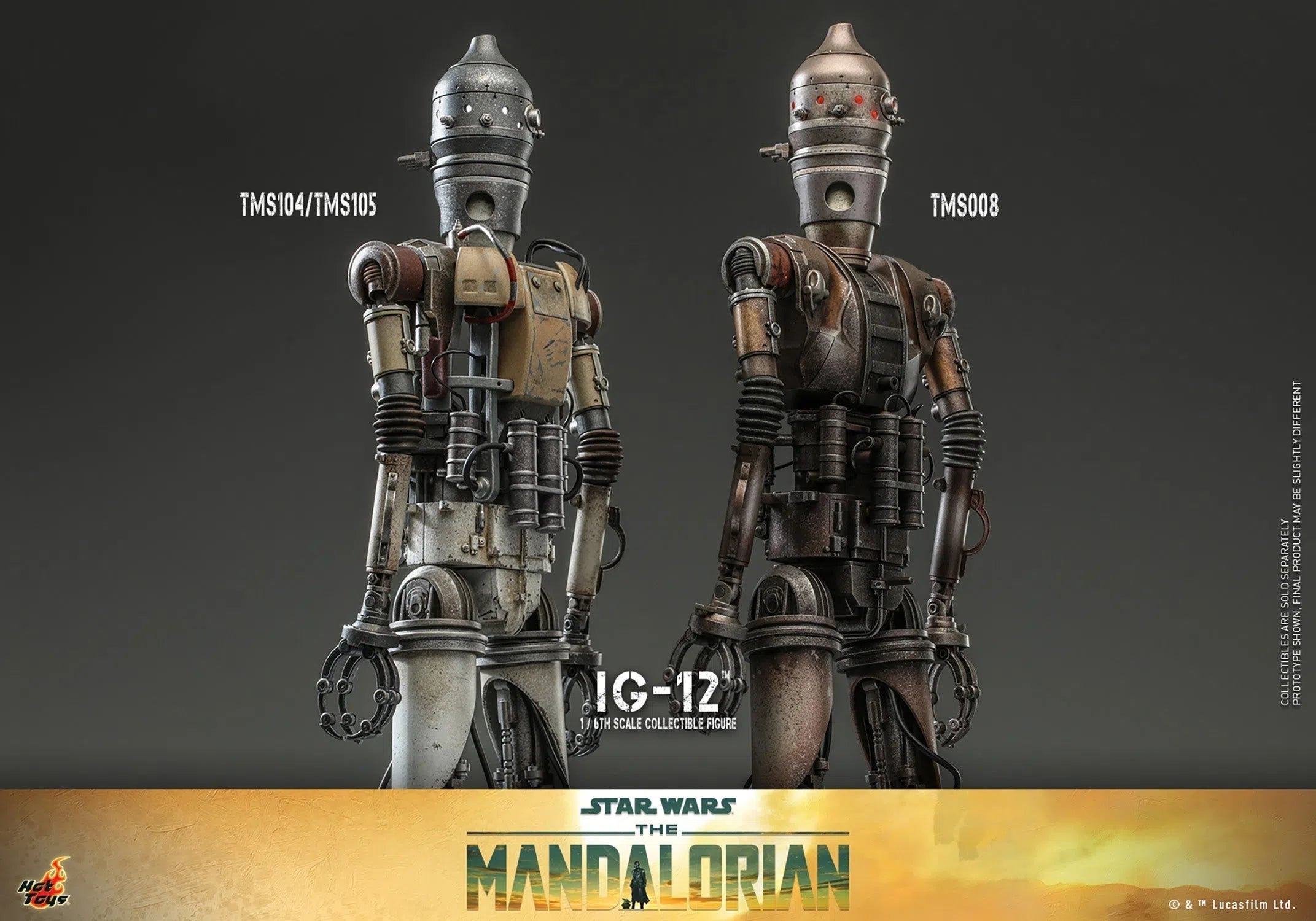 IG-12: With Accessories: Star Wars: The Mandalorian Hot Toys