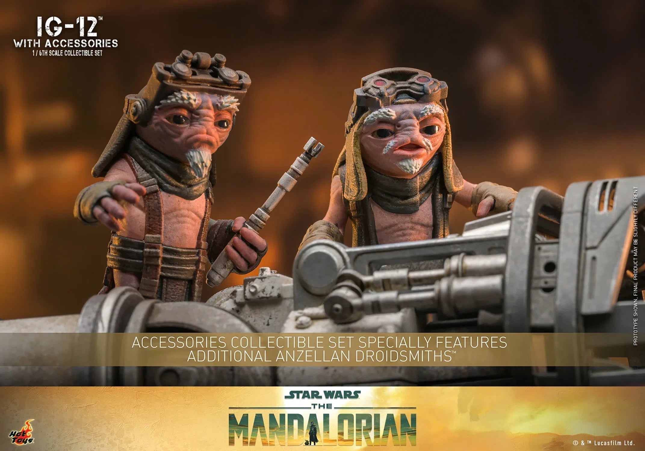 IG-12: With Accessories: Star Wars: The Mandalorian Hot Toys