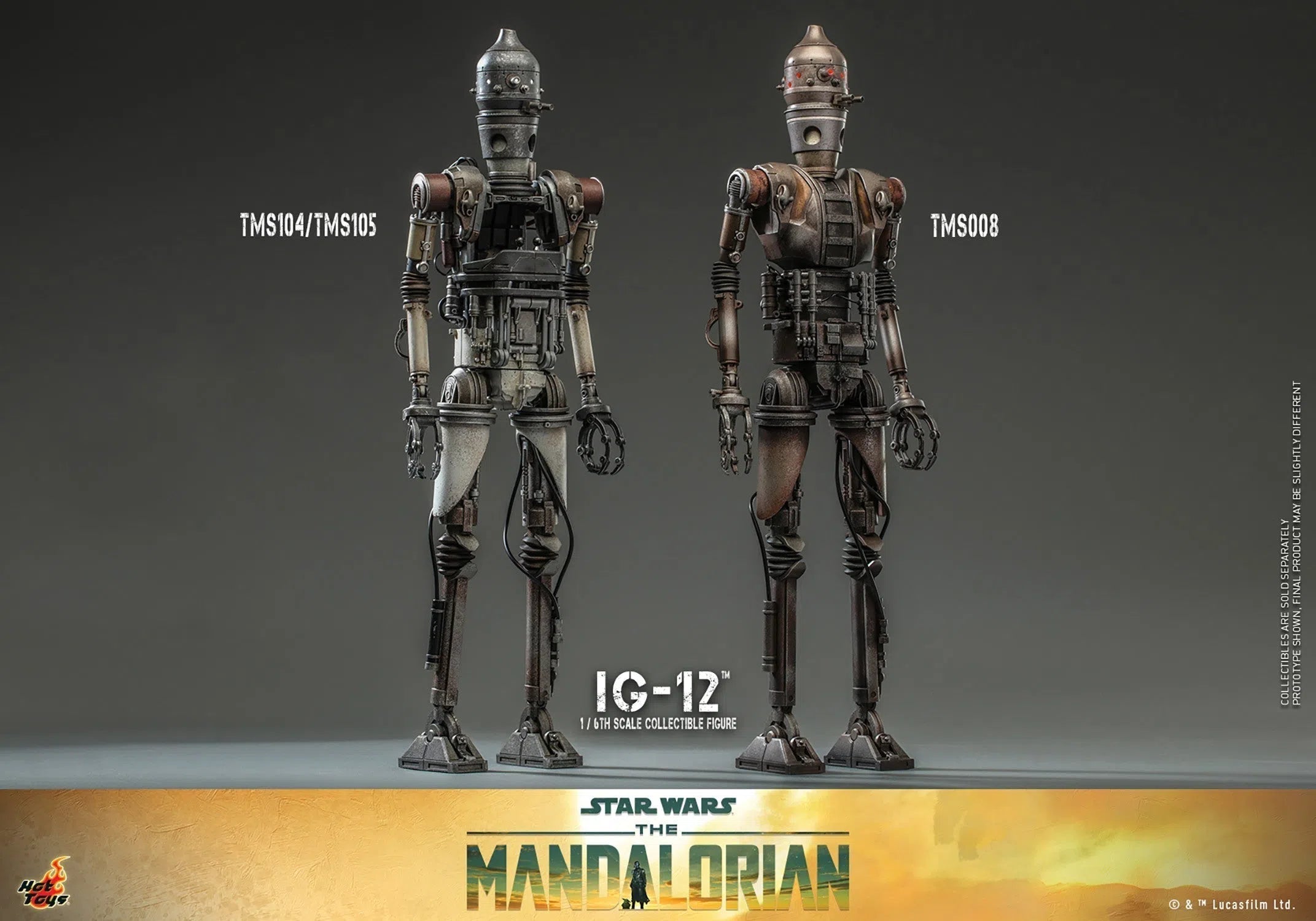 IG-12: With Accessories: Star Wars: The Mandalorian Hot Toys