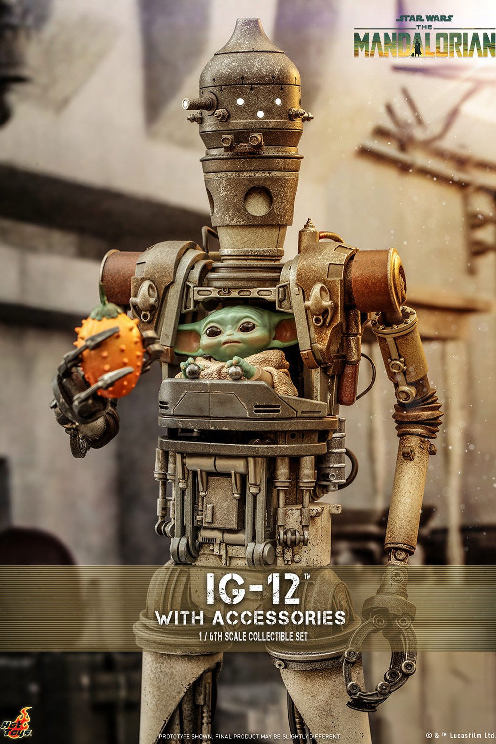 IG-12: With Accessories: Star Wars: The Mandalorian Hot Toys
