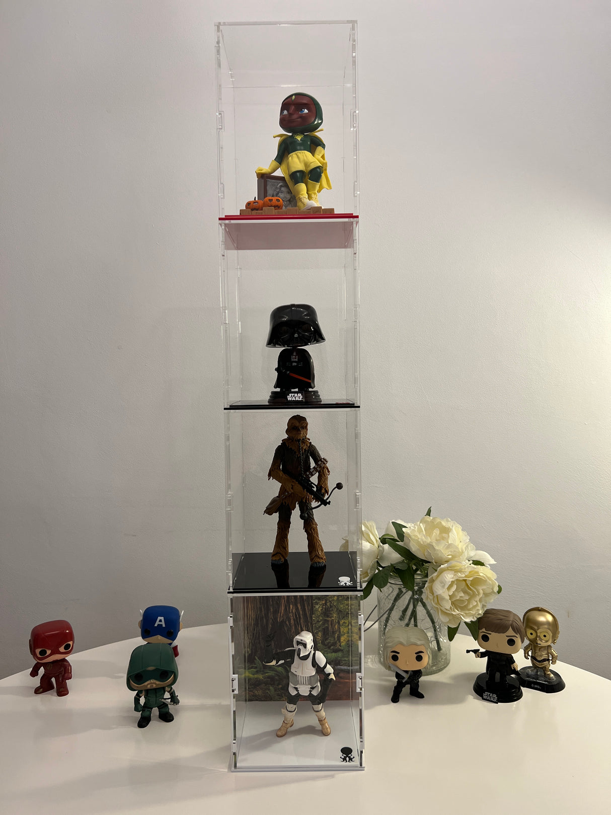 Octocase: Six Inch: Midi: Action Figure Display Case-Planet Action Figures