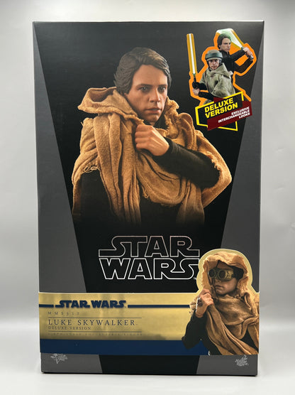 Ex Display: As New: Luke Skywalker: Deluxe: Star Wars: MMS517:  Hot Toys Action Figure Hot Toys