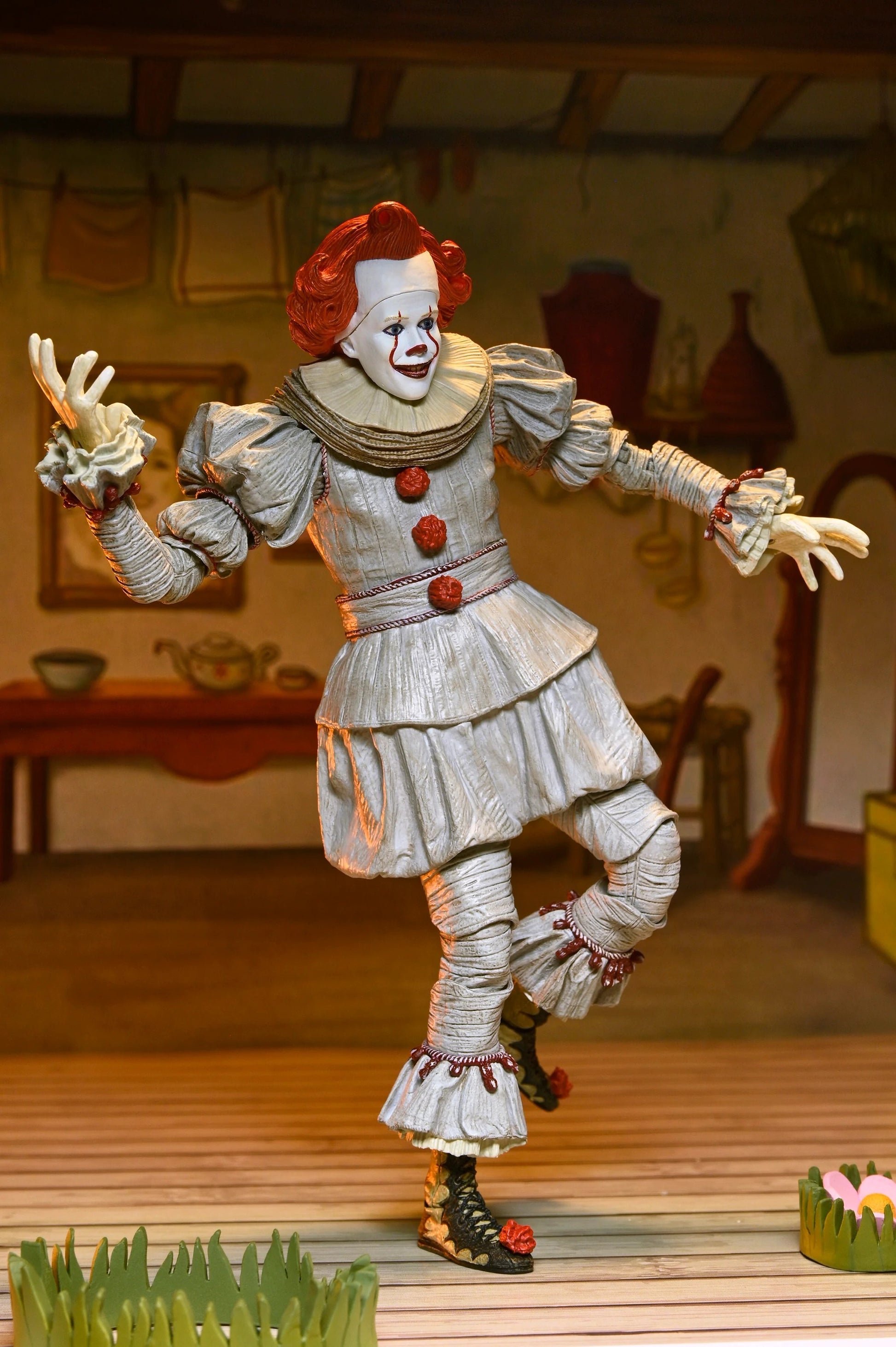 IT: Welcome to Derry: Bob Gray as Pennywise: Ultimate 7 Inch: Action Figure - Neca Action Figure