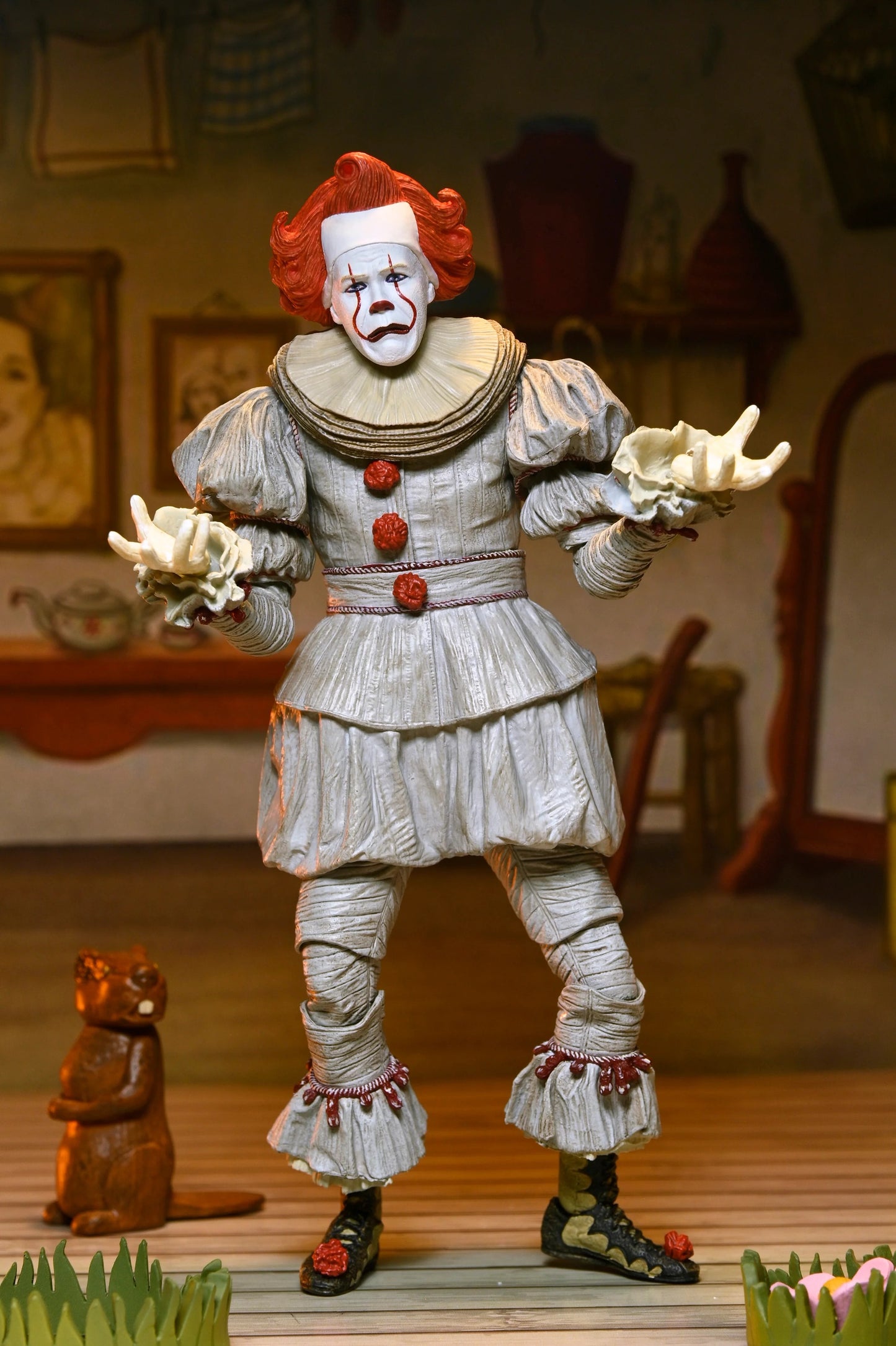 IT: Welcome to Derry: Bob Gray as Pennywise: Ultimate 7 Inch: Action Figure - Neca Action Figure