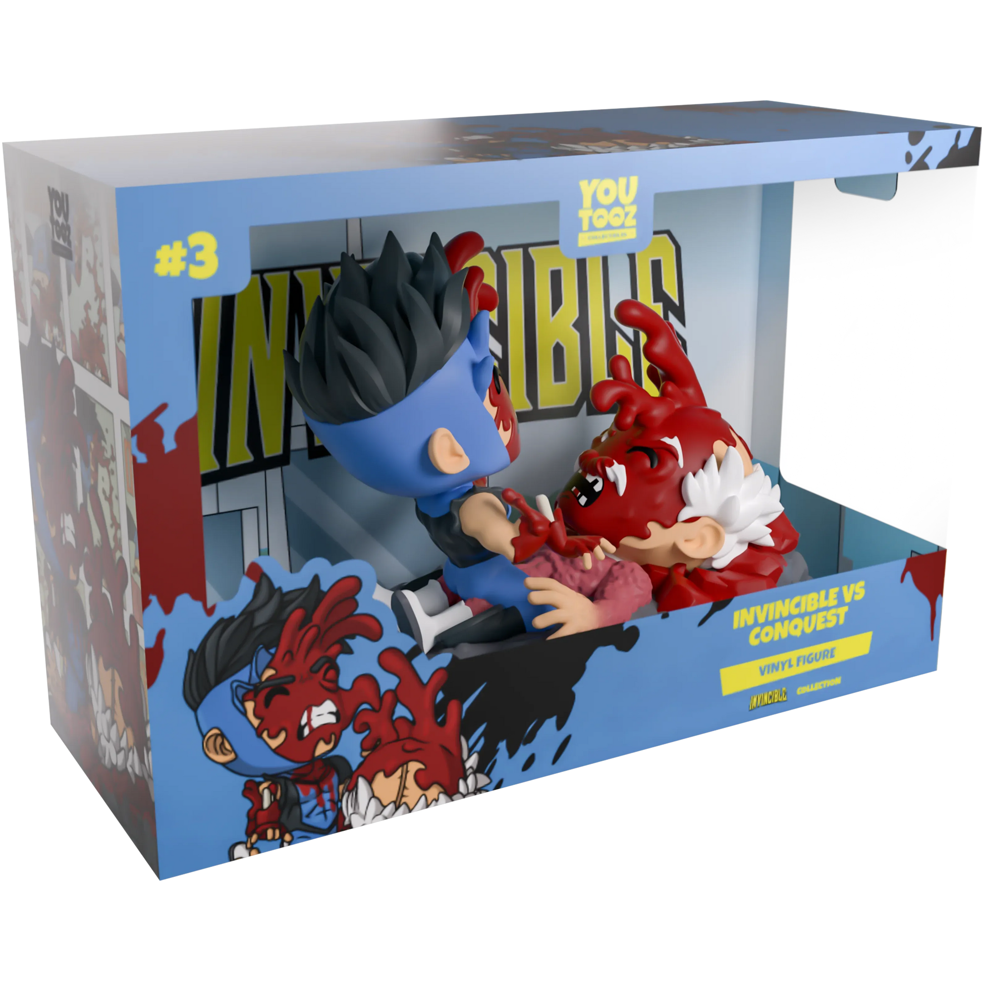 Invincible: Invincible Vs Conquest: Vinyl Figure: YouTooz by YouTooz – Vinyl Figure, [scale], UK stockist Planet Action Figures