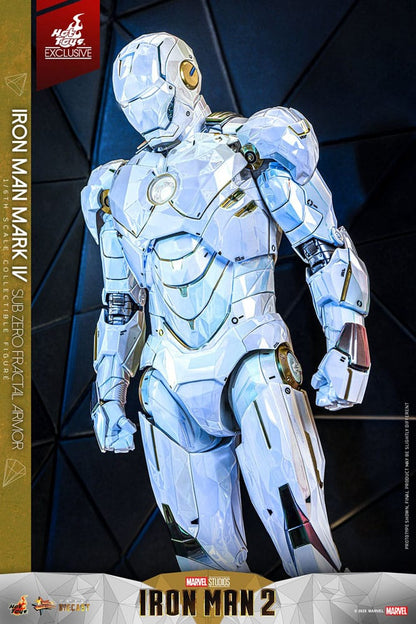 Iron Man 2: Iron Man Mark IV (Sub-Zero Fractal Armor): Hot Toys Exclusive: 1/6 - Hot Toys Action Figures