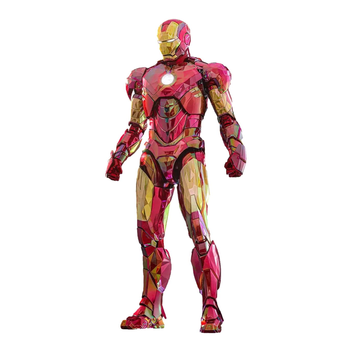 Iron Man 2: Iron Man Mark VI (Fractal Armor): Exclusive: 1/6th Action Figure - Hot Toys Action Figures