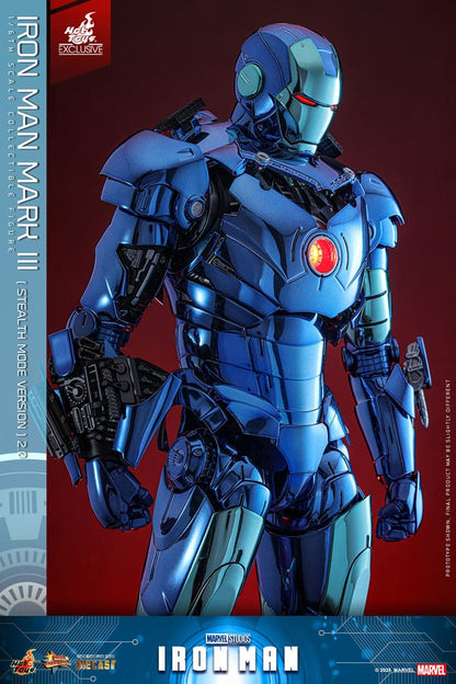 Iron Man: Iron Man Mark III (Stealth Mode Ver.) 2.0: Hot Toys Exclusive: 1/6 - Hot Toys Action Figures