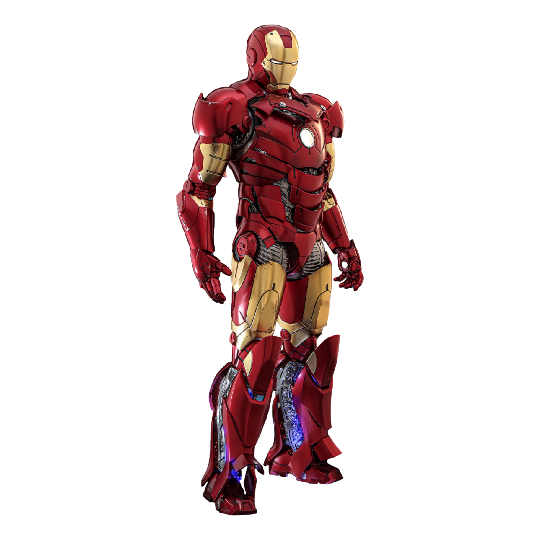 Hot Toys Iron Man: Iron Man Mark III (Suit Up Armor Version): 1