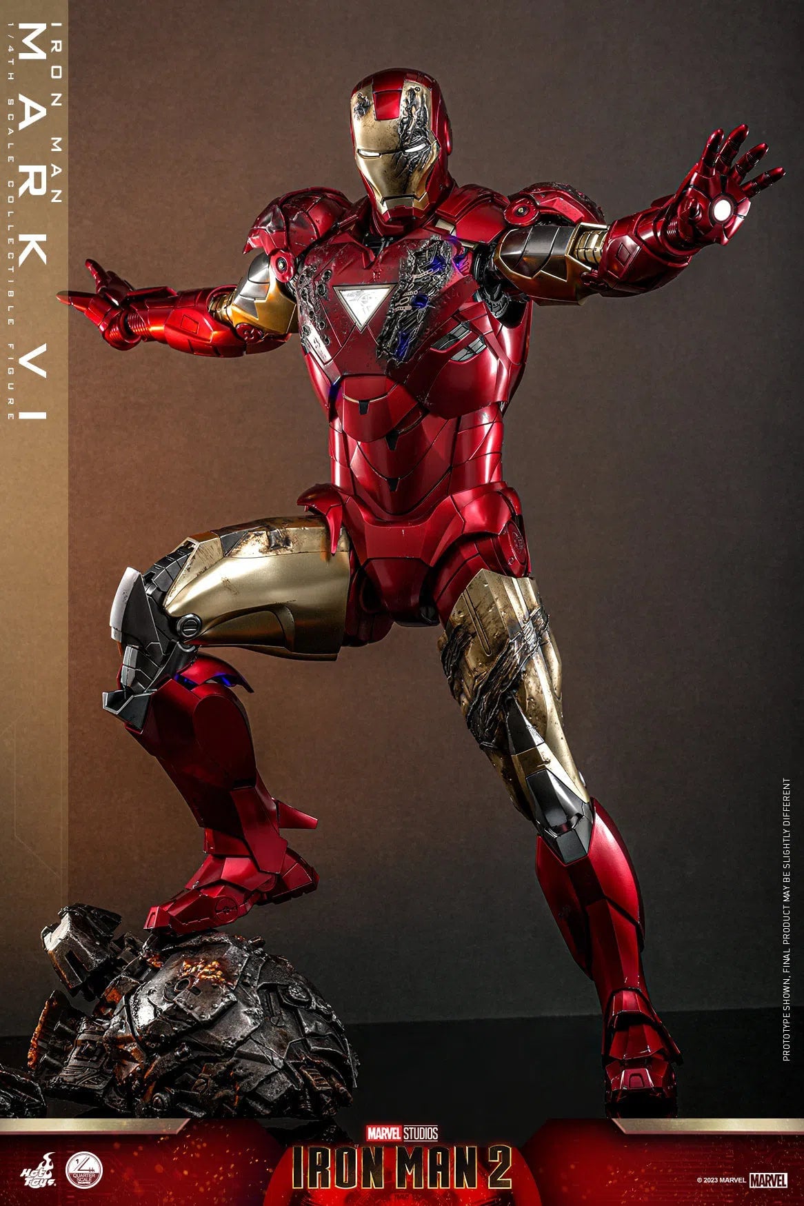 Iron Man MK VI: Iron Man 2: Marvel: Quarter Scale Hot Toys