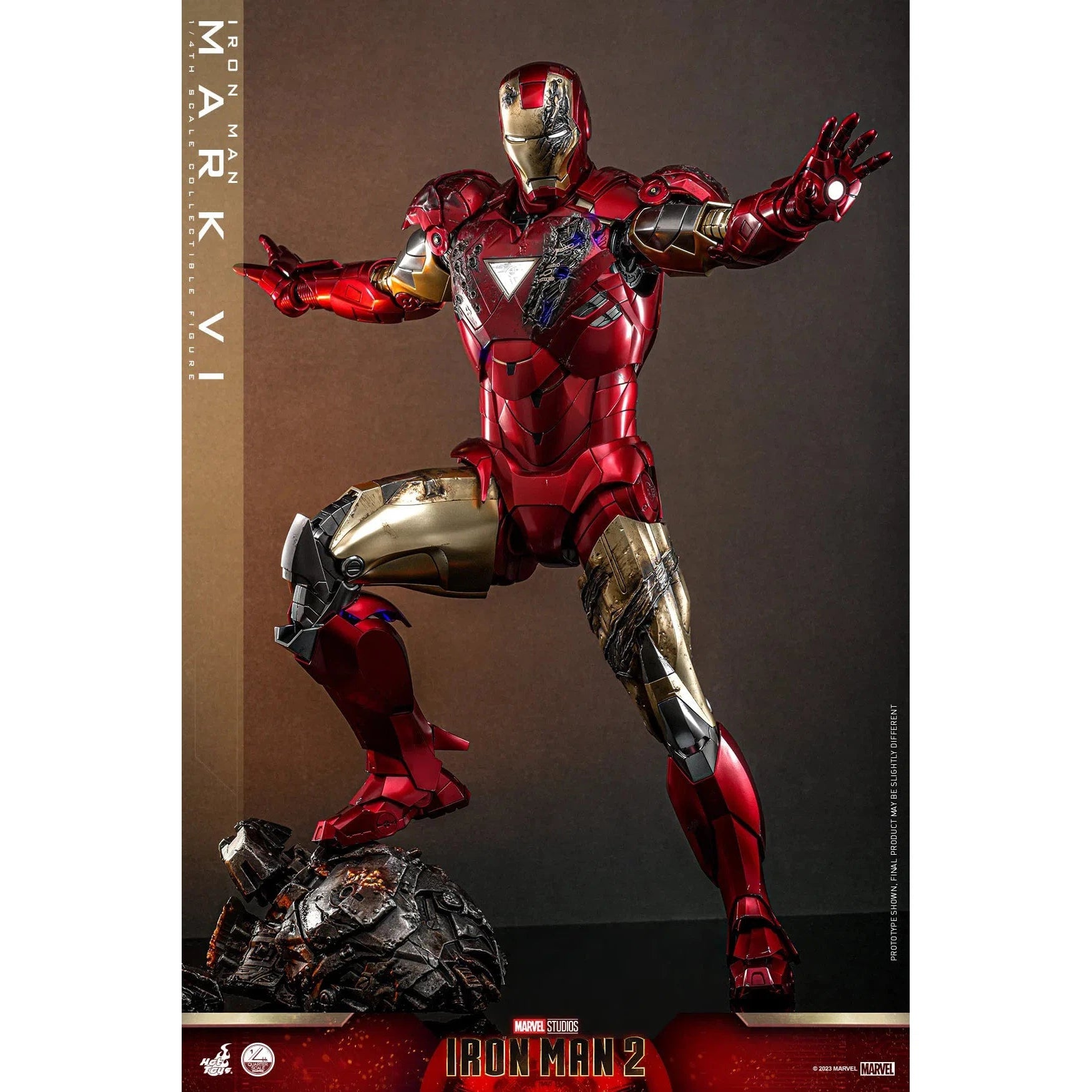 Iron Man MK VI: Iron Man 2: Marvel: Quarter Scale Hot Toys