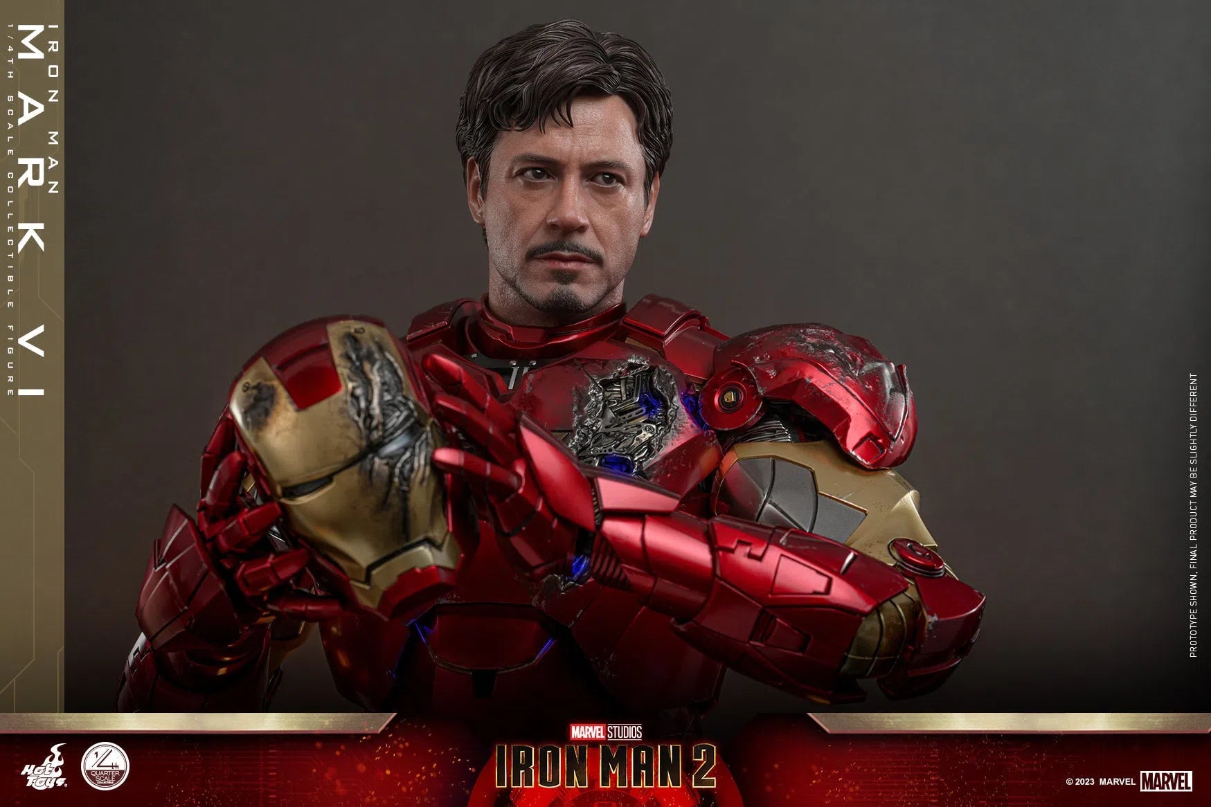 Iron Man MK VI: Iron Man 2: Marvel: Quarter Scale Hot Toys