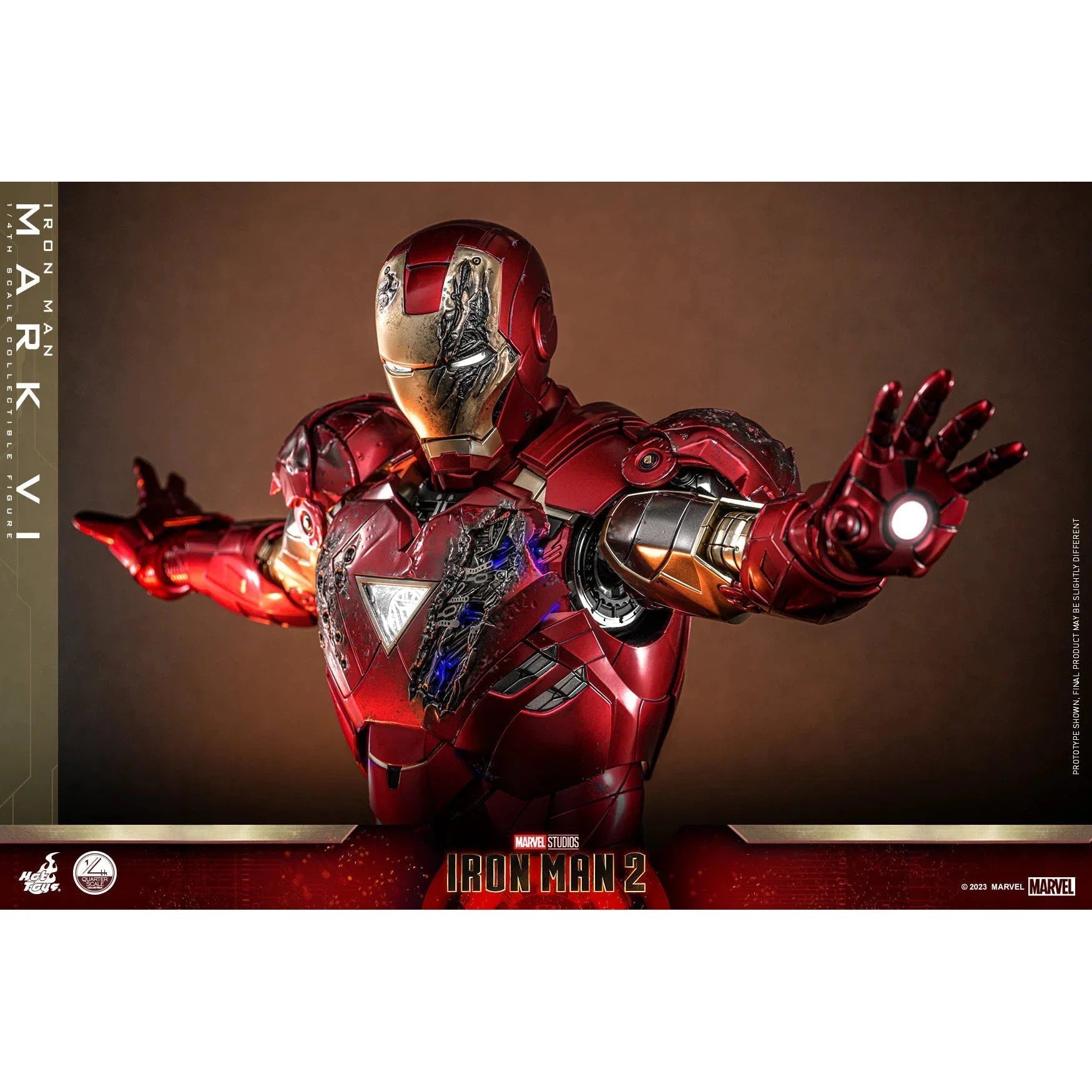 Iron Man MK VI: Iron Man 2: Marvel: Quarter Scale Hot Toys