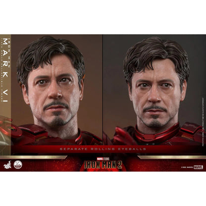 Iron Man MK VI: Iron Man 2: Marvel: Quarter Scale - Hot Toys Action Figure