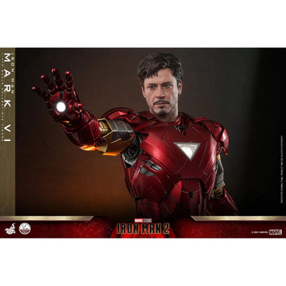 Iron Man MK VI: Iron Man 2: Marvel: Quarter Scale - Hot Toys Action Figure