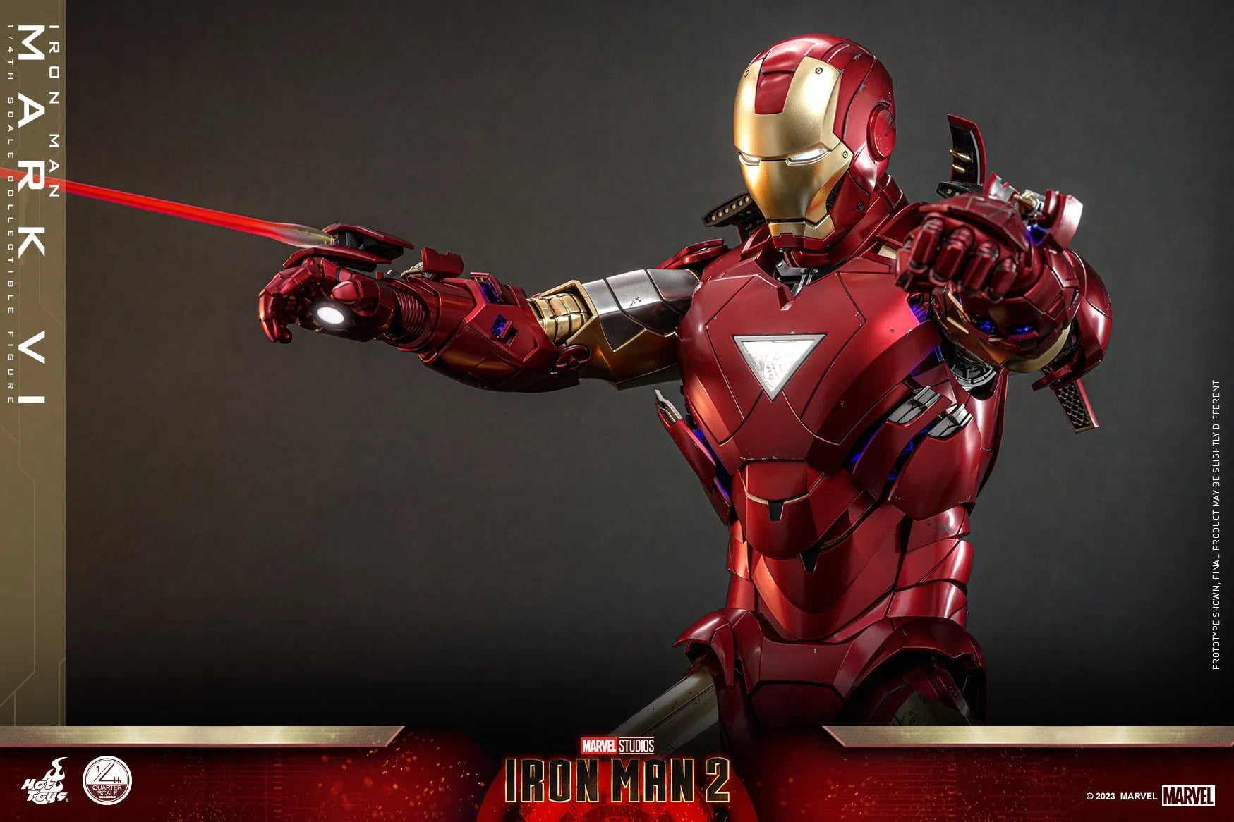 Iron Man MK VI: Iron Man 2: Marvel: Quarter Scale Hot Toys