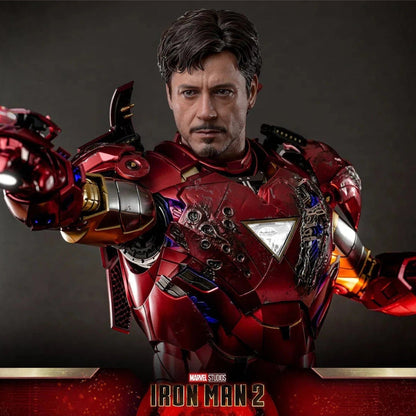 Iron Man MK VI: Iron Man 2: Marvel: Quarter Scale - Hot Toys Action Figure