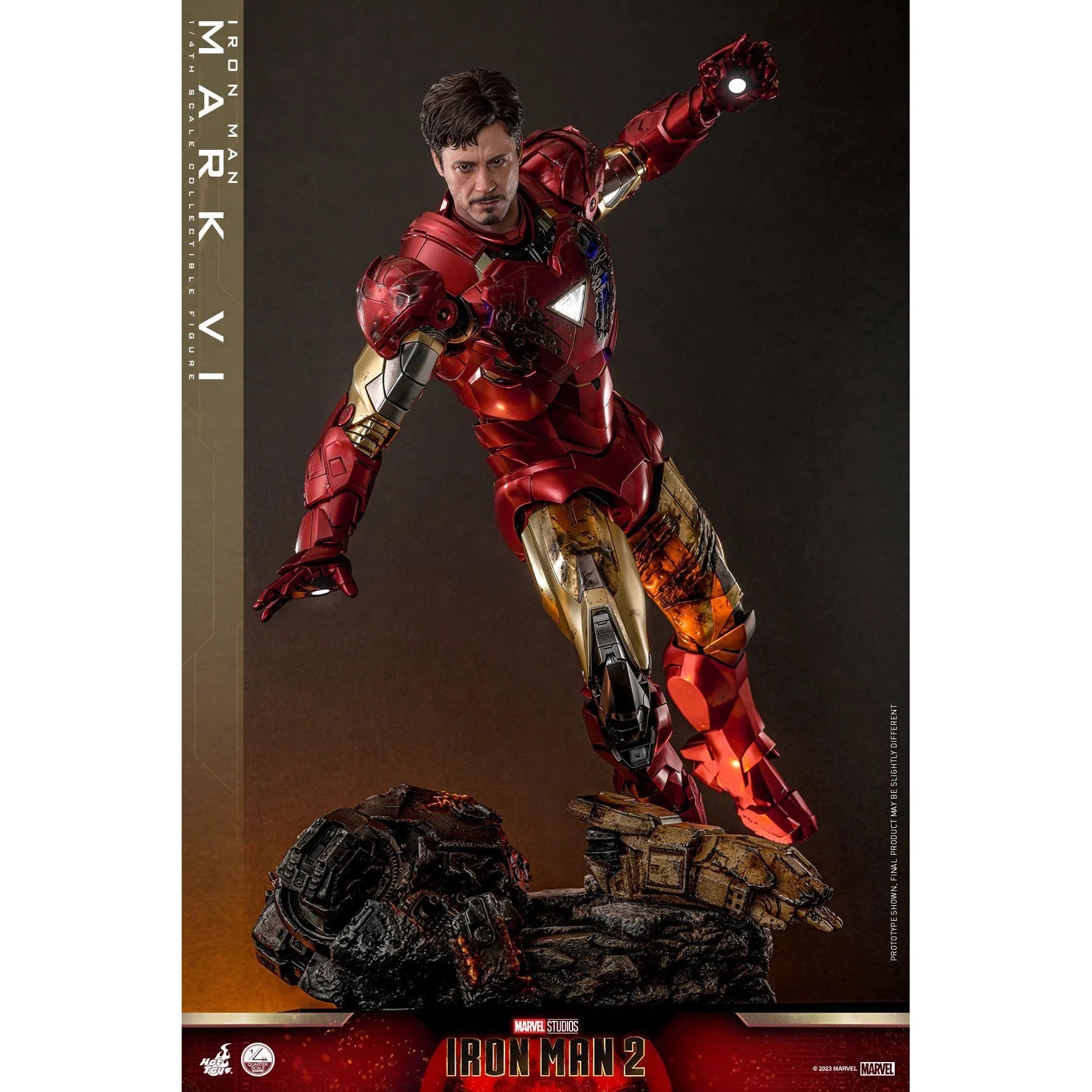 Iron Man MK VI: Iron Man 2: Marvel: Quarter Scale Hot Toys