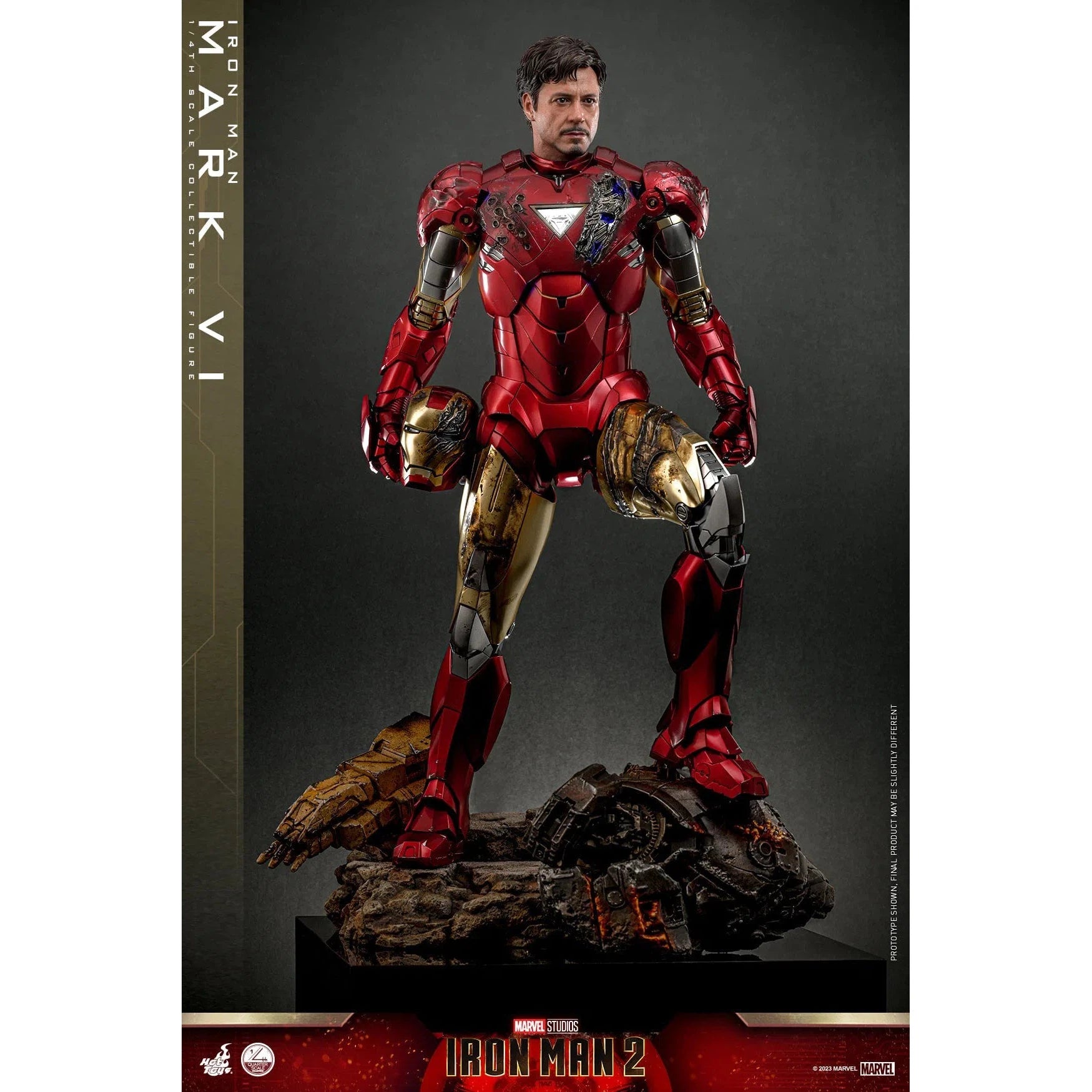 Iron Man MK VI: Iron Man 2: Marvel: Quarter Scale Hot Toys