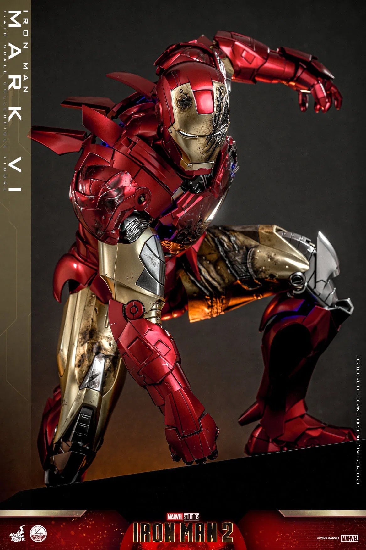 Iron Man MK VI: Iron Man 2: Marvel: Quarter Scale Hot Toys