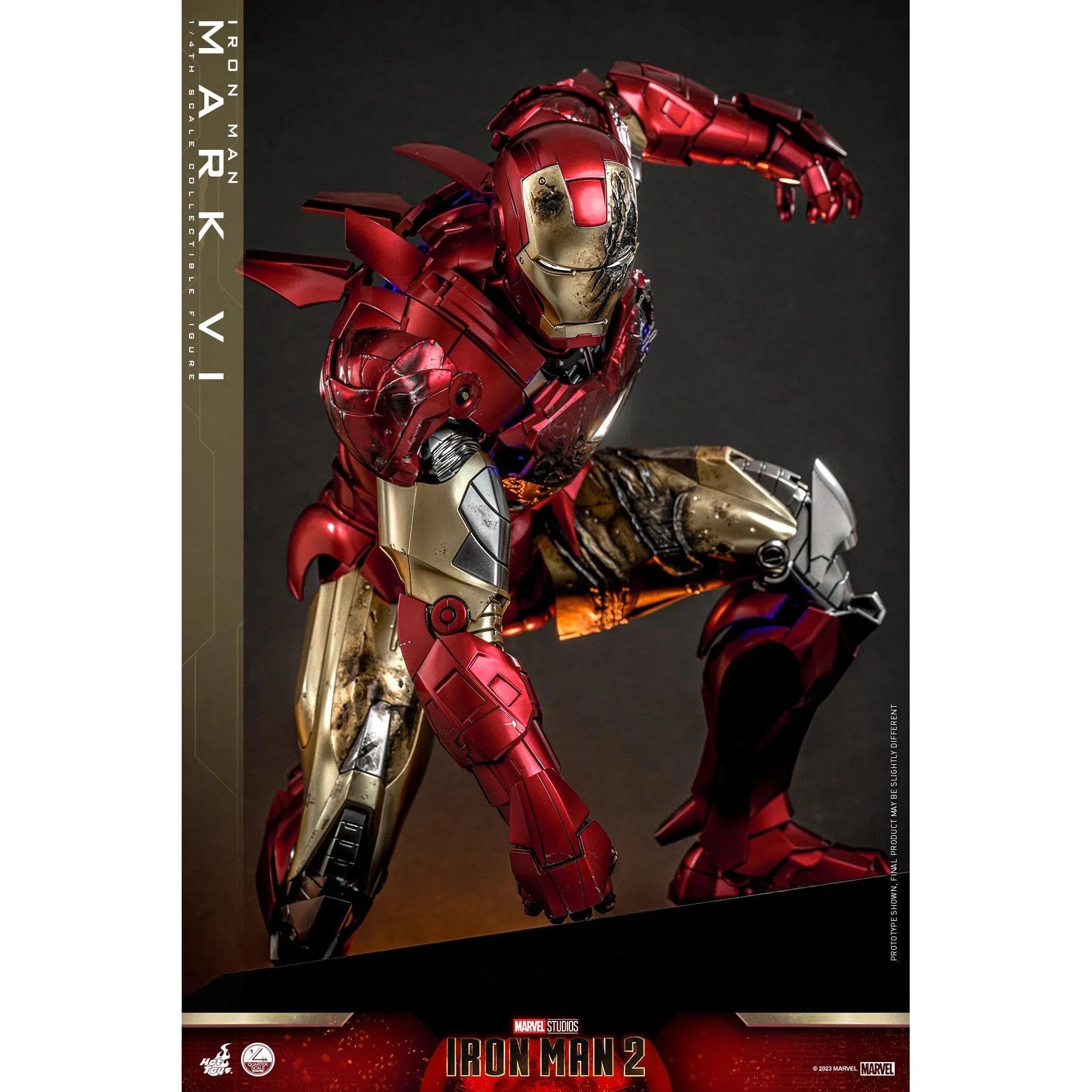 Iron Man MK VI: Iron Man 2: Marvel: Quarter Scale Hot Toys