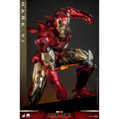 Iron Man MK VI: Iron Man 2: Marvel: Quarter Scale - Hot Toys Action Figure