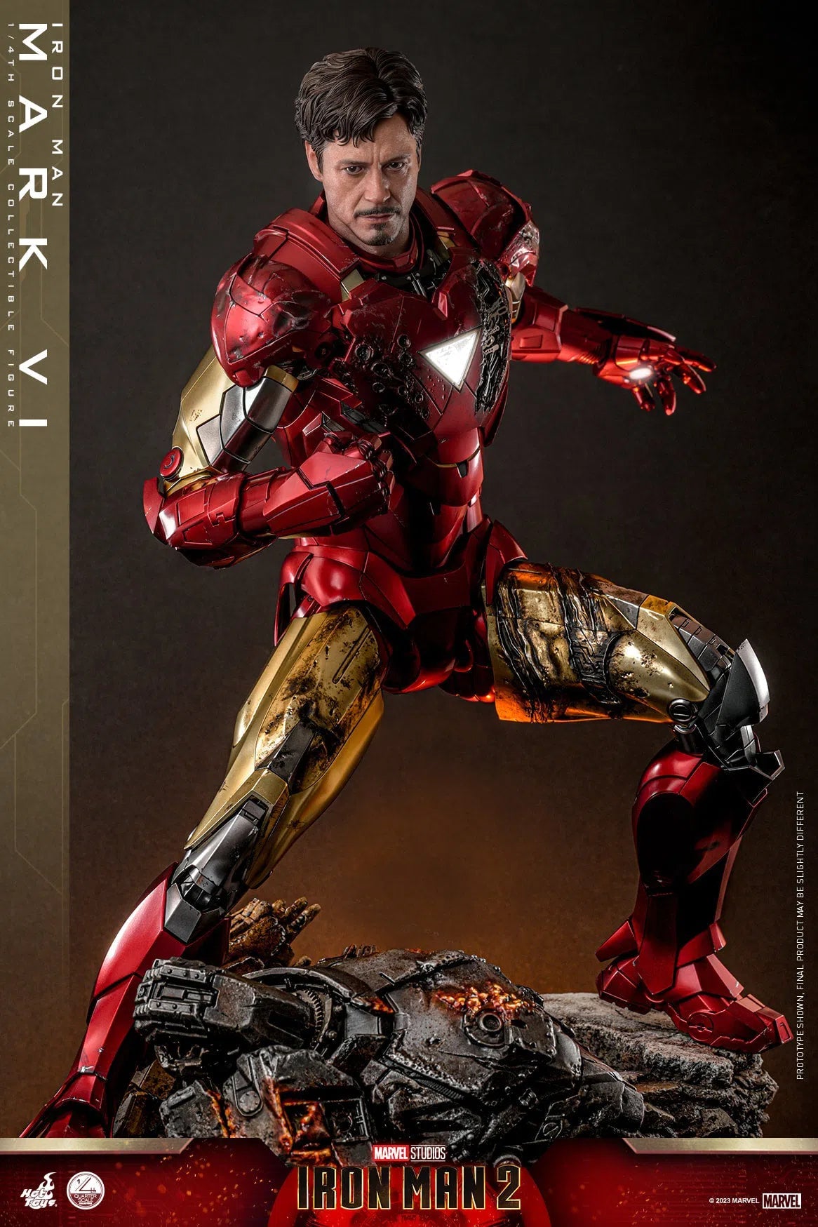 Iron Man MK VI: Iron Man 2: Marvel: Quarter Scale Hot Toys