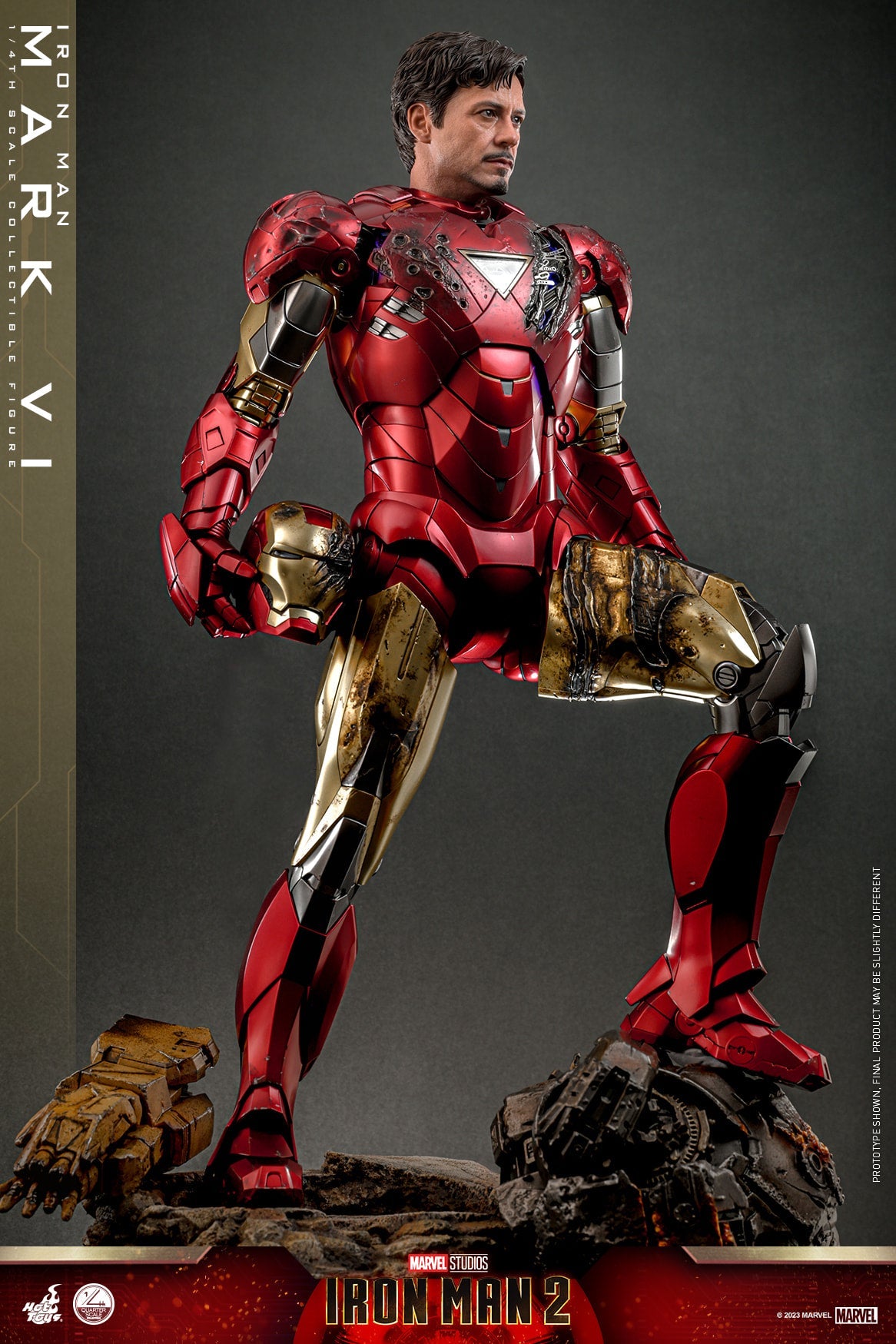 Iron Man MK VI: Iron Man 2: Marvel: Quarter Scale Hot Toys
