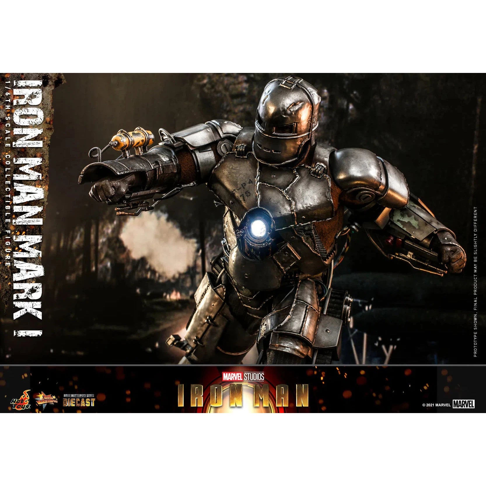 Iron Man: MK1: Iron Man 1: Diecast: Marvel: MMS605D40 Hot Toys