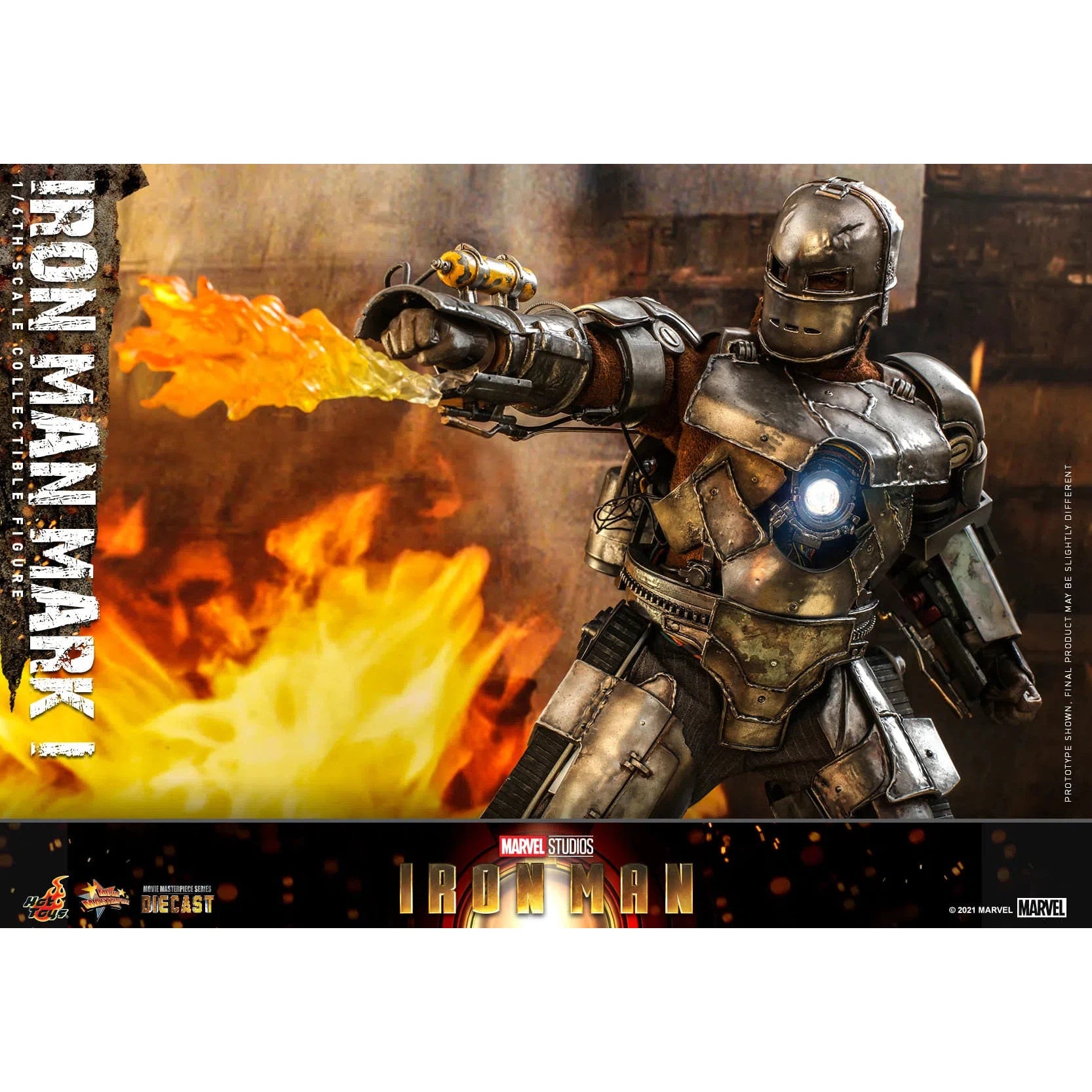 Iron Man: MK1: Iron Man 1: Diecast: Marvel: MMS605D40 Hot Toys