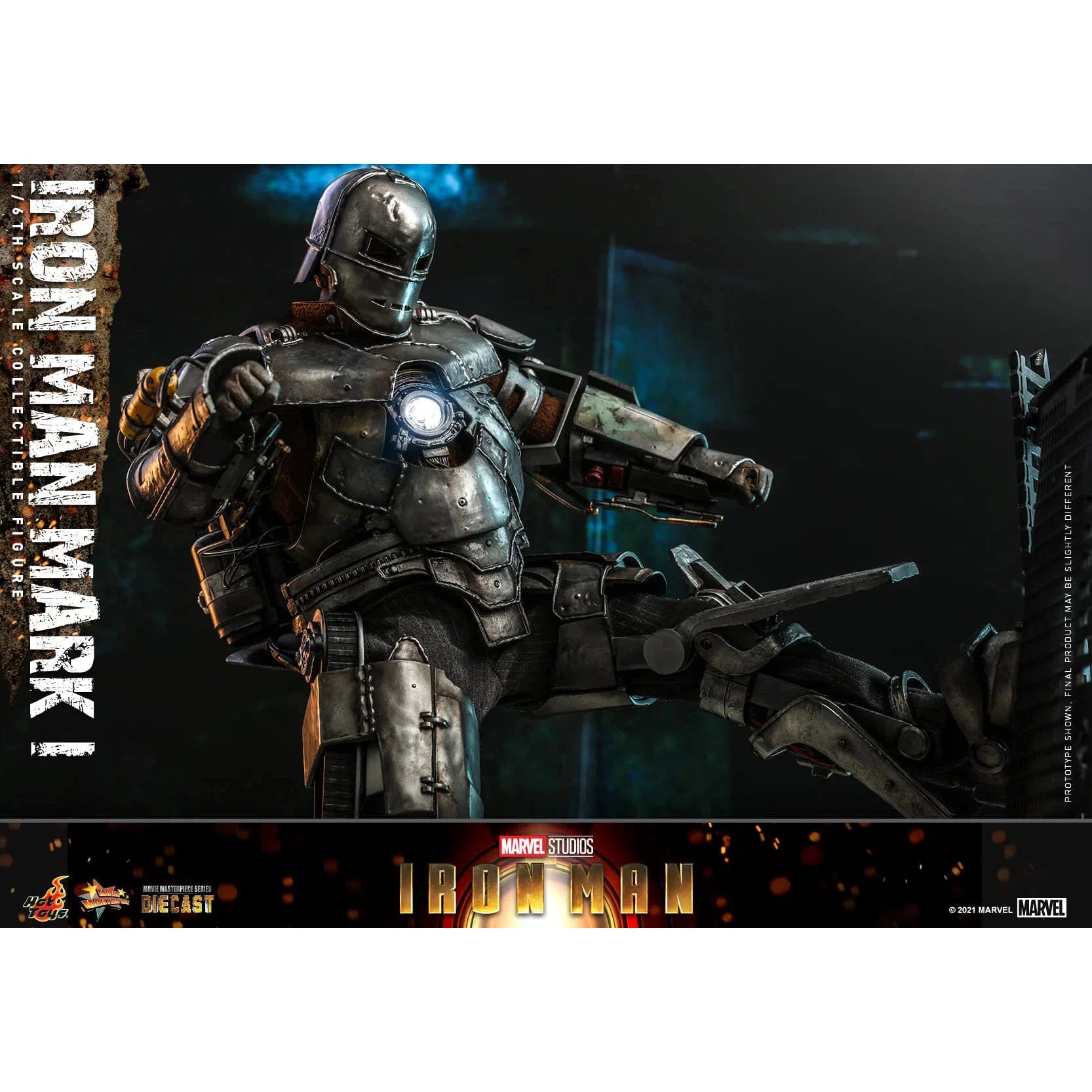 Iron Man: MK1: Iron Man 1: Diecast: Marvel: MMS605D40 Hot Toys