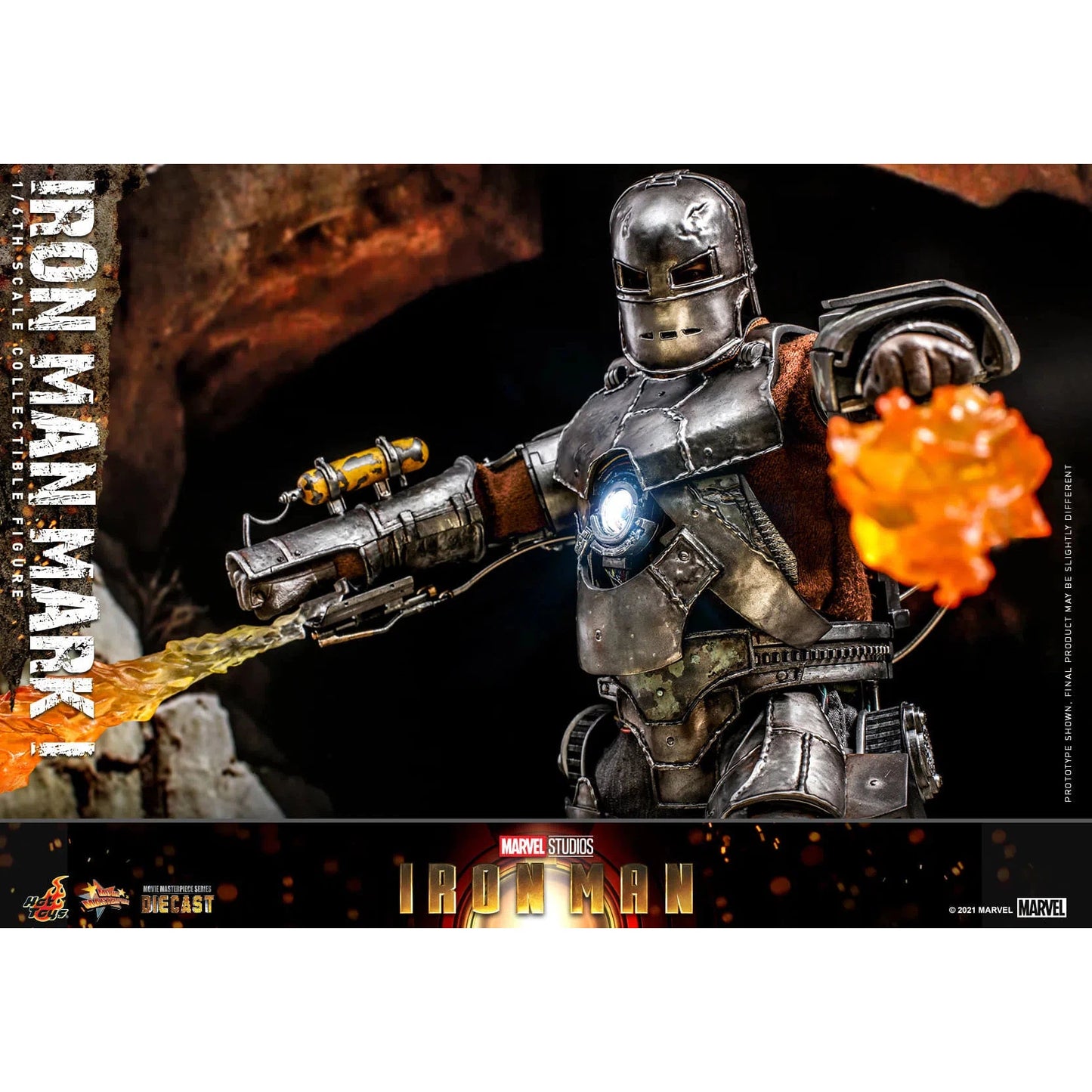 Iron Man: MK1: Iron Man 1: Diecast: Marvel: MMS605D40 Hot Toys