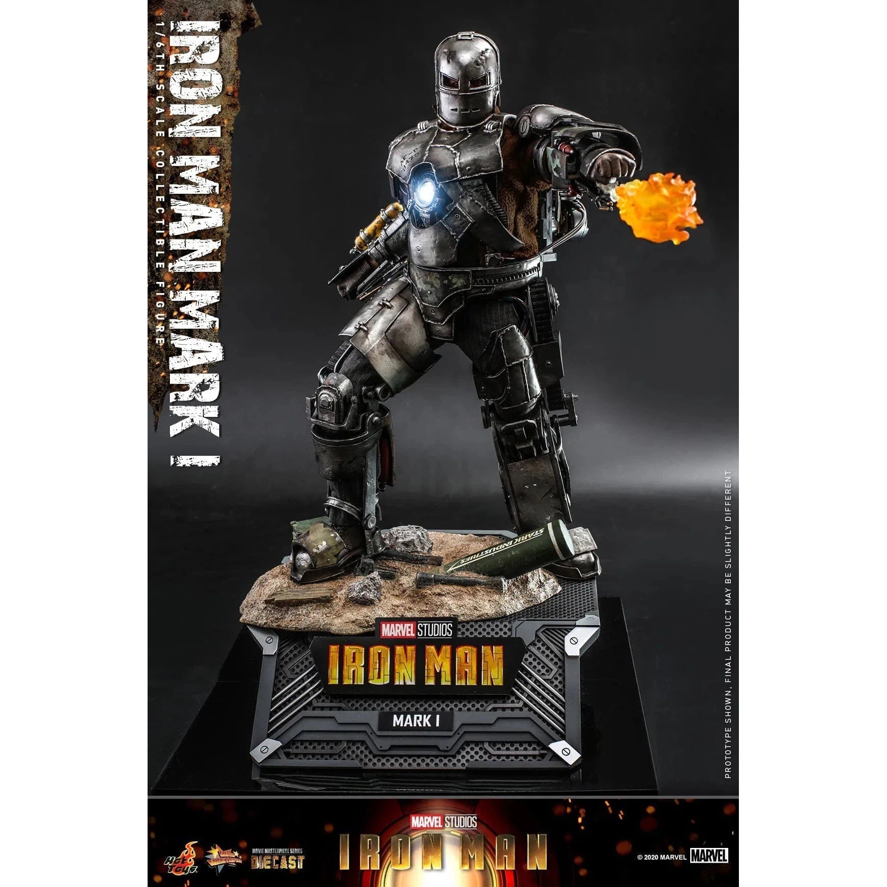 Iron Man: MK1: Iron Man 1: Diecast: Marvel: MMS605D40 Hot Toys