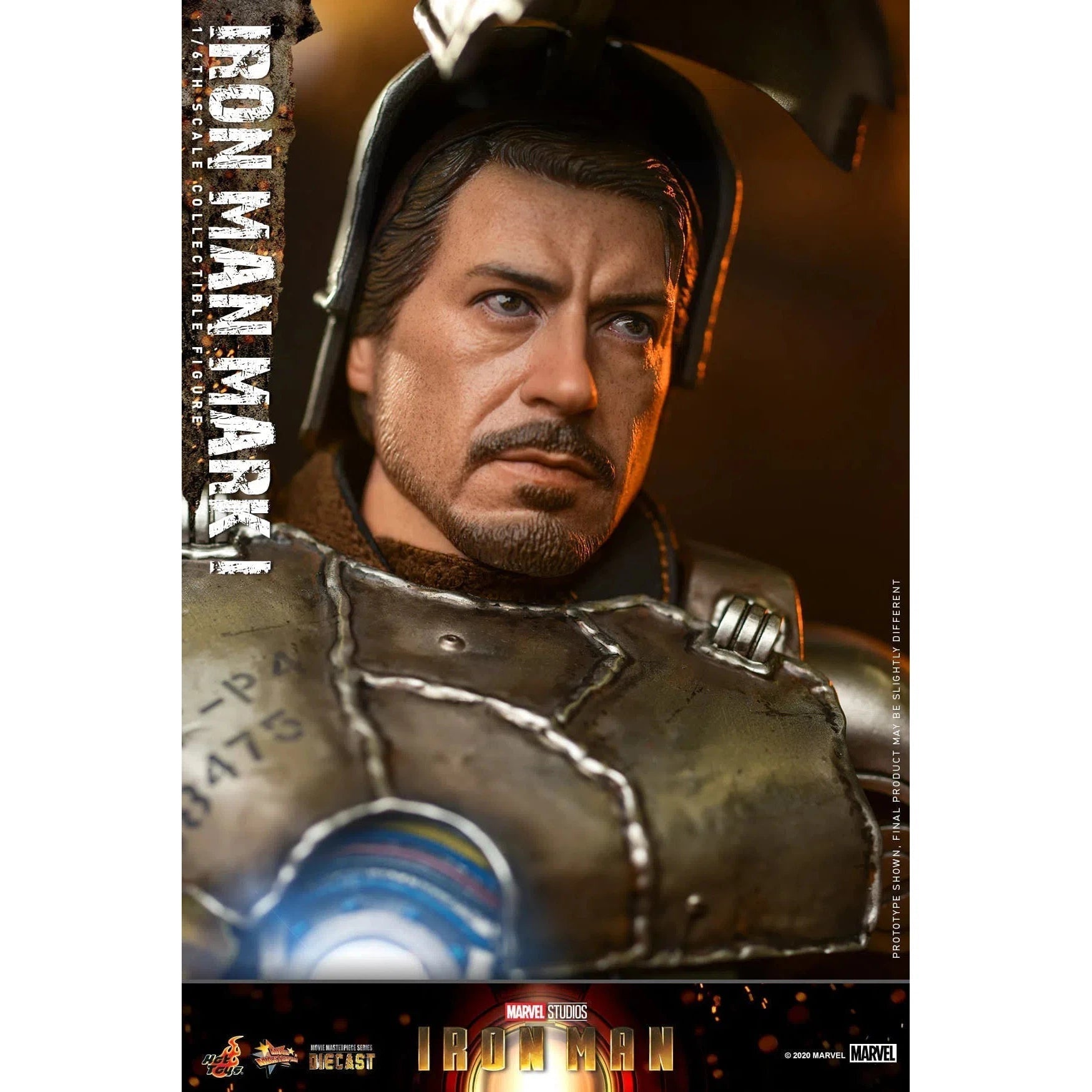 Iron Man: MK1: Iron Man 1: Diecast: Marvel: MMS605D40 Hot Toys