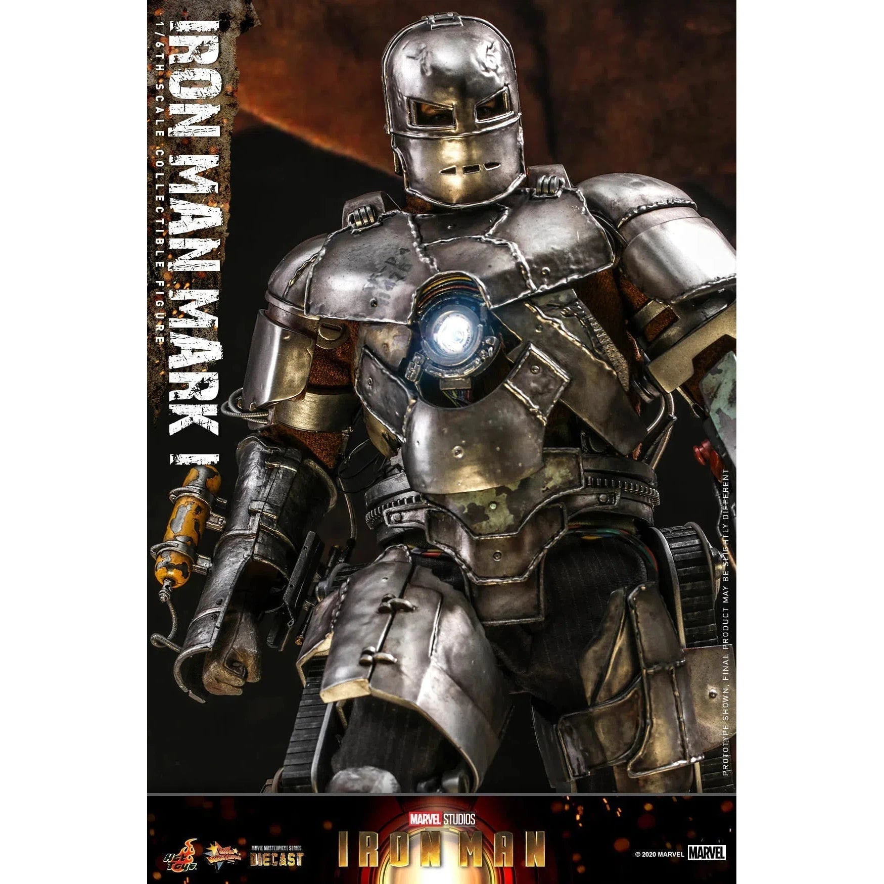 Iron Man: MK1: Iron Man 1: Diecast: Marvel: MMS605D40 Hot Toys