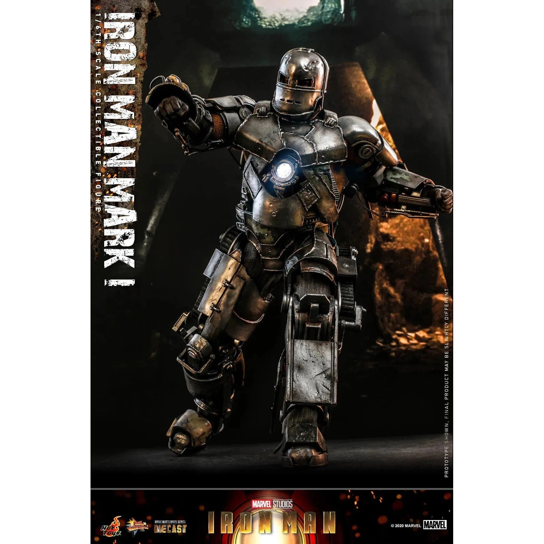 Iron Man: MK1: Iron Man 1: Diecast: Marvel: MMS605D40 Hot Toys