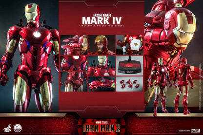 Iron Man: MKIV: Iron Man 2: Marvel: Quarter Scale: QS020 Hot Toys