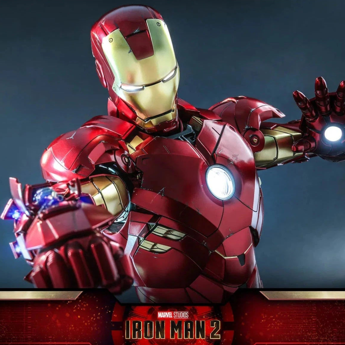 Iron Man: MKIV: Iron Man 2: Marvel: Quarter Scale: QS020 Hot Toys