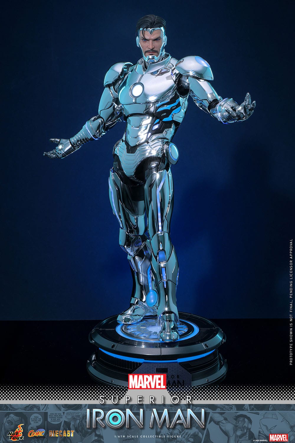 Iron Man: Superior Iron Man: 1/6th Action Figure: Hot Toys Hot Toys
